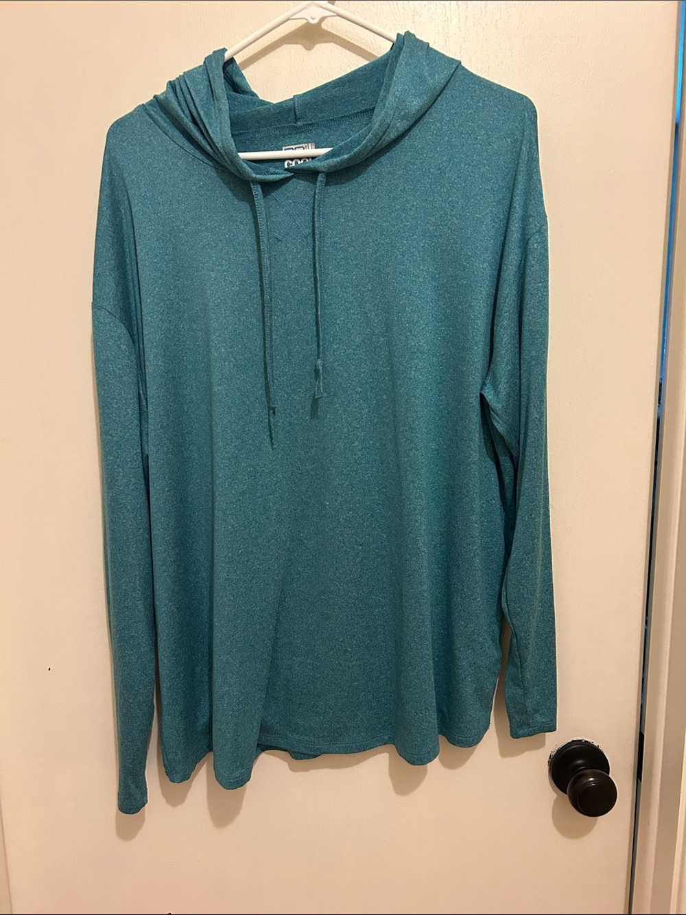32 Degrees Cool Heathered Teal Hoodie